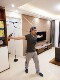 Modified fitness equipment DIY homemade pull-down big bird high pull-down rowing triceps chest muscle training back and abdominal muscles