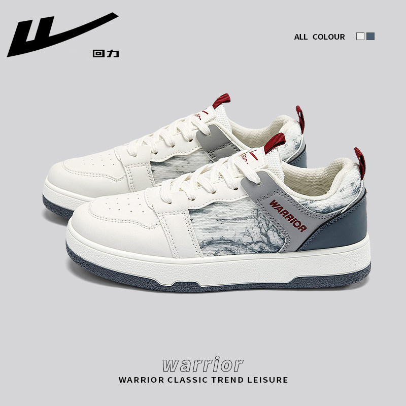 Gray Blue-[Breathable Style] National Trend Ink Painting