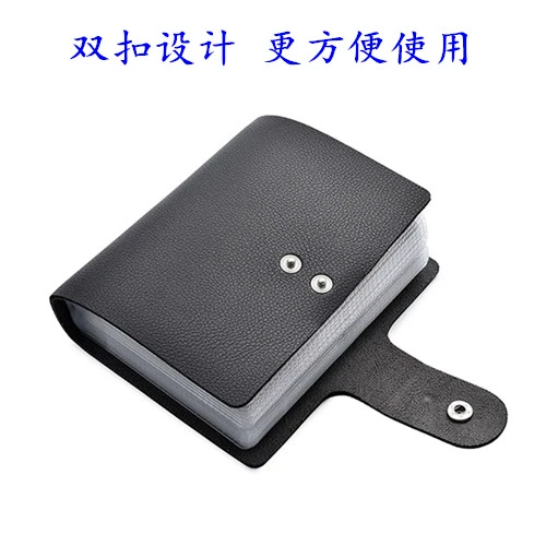 Вместительный и большой антимагнитный картхолдер подходит для мужчин и женщин для визитных карточек, в корейском стиле