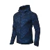 Áo gió Li Ning nam mới chạy loạt áo khoác trùm đầu Slim mùa đông dệt thể thao AFDN393 Áo gió thể thao