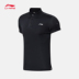 Li Ning áo sơ mi ngắn tay nam tập thể dục mới loạt đồ thể thao ve áo nam thể thao mùa hè áo polo nữ tay lỡ Áo polo thể thao