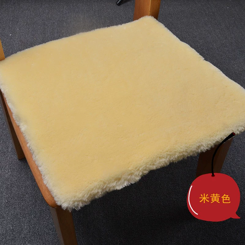 giả đông sinh viên ghế máy tính văn phòng lông cừu đệm chuyển giao giải phóng mặt bằng Fangdeng vòng đệm nhà đệm đệm - Ghế đệm / đệm Sofa đệm ghế đẹp