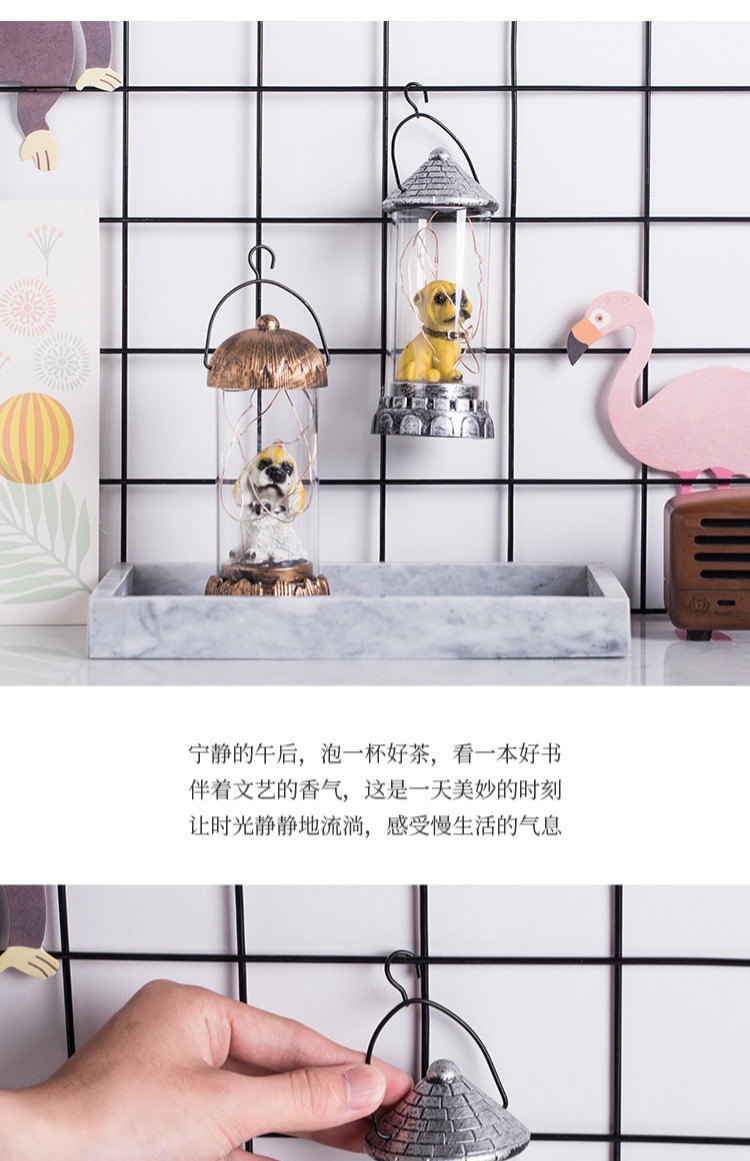 Ins gió đêm ánh sáng nhà phụ kiện đồ trang trí đồ trang trí phòng khách phòng ngủ sáng tạo nhỏ đêm ánh sáng đơn giản đồ trang trí retro kệ dcor phòng ngủ