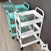 Beauty salon special trolley net red upscale beauty mascara with removable beauty and hair snacks storage tool car