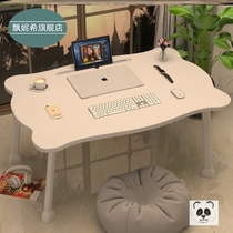 Small window table folding bed desk computer desk simple learning table lazy person convenient student dormitory small dining table