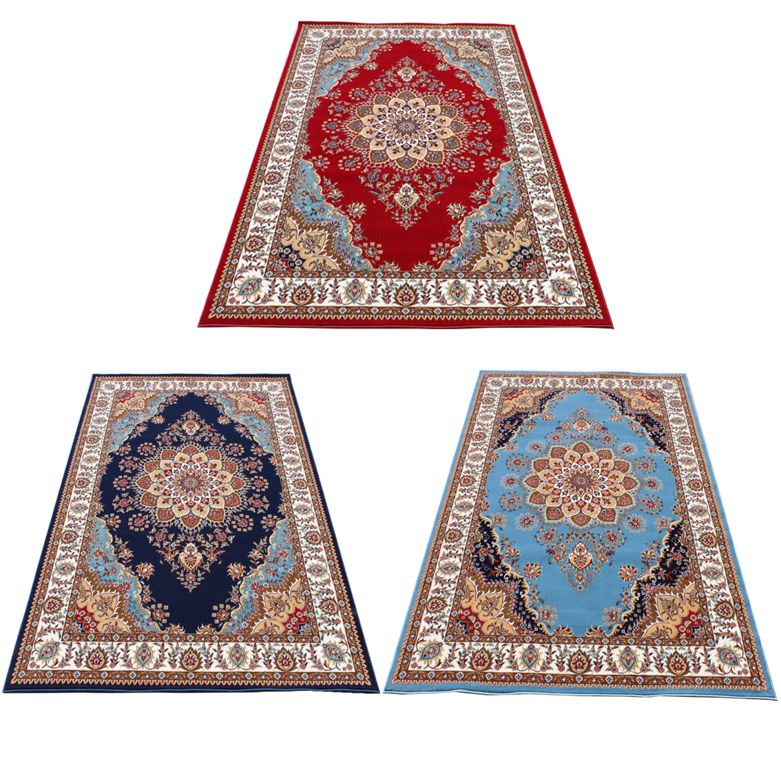 American European Persian carpet living room bedroom bedside floor mat retro light luxury sofa coffee table blanket large area home