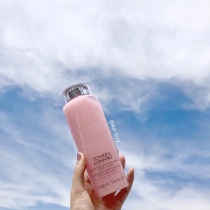 Lanky pink water clear and soft water rose dew water moisturizing soothing 400ml 75ml 