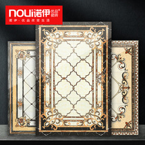 800x800 European-style living room Dining room aisle Entrance Throwing crystal tiles Throwing crystal tiles parquet gold-plated unlimited floor tiles