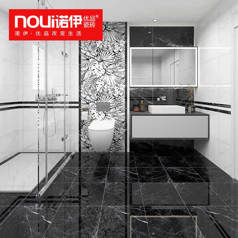 400x800 Nordic light extravagant body assorted middle plate modern marble makeup room inner wall brick anti-slip tile