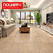 American antique rounded corner brick 600x600 Retro pastoral Mediterranean living room balcony floor tiles moisture-proof and non-slip