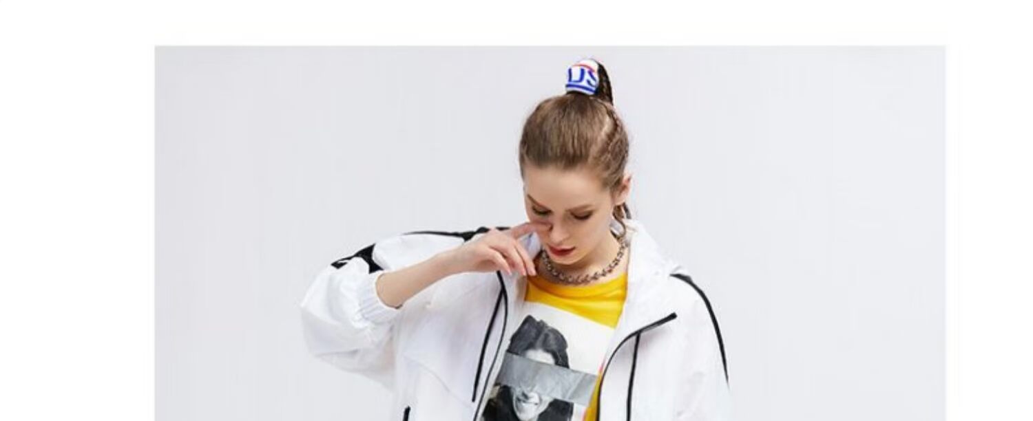 Áo khoác nữ Xtep mùa thu 2019 mùa thu mới trùm đầu áo khoác rộng cho nữ xu hướng áo khoác đôi - Áo khoác thể thao / áo khoác áo khoác nam có mũ adidas