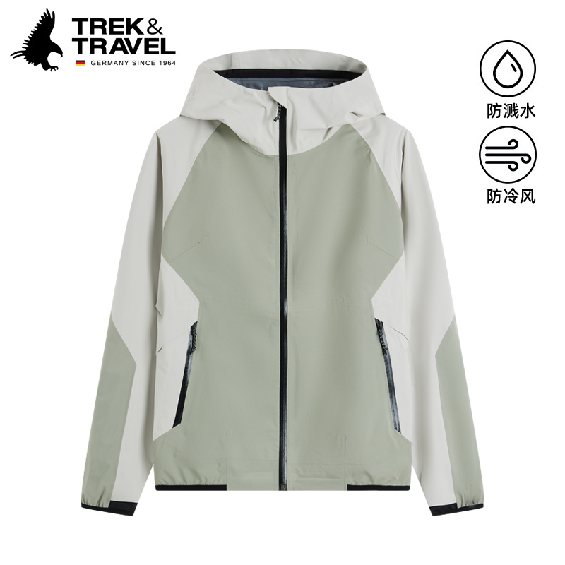 [Women's Jacket] Trektravel German Flying Eagle Autumn New Outdoor Casual Lightweight Hooded Jacket