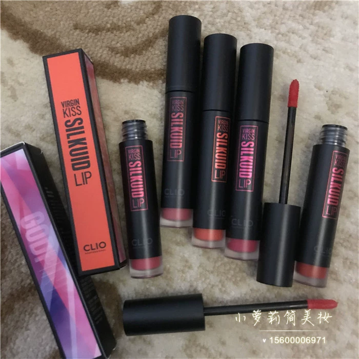 Nội 118 Hàn Quốc Cô gái Clio hôn trinh nữ hôn môi mờ môi bóng mờ môi bóng son bóng - Son bóng / Liquid Rouge