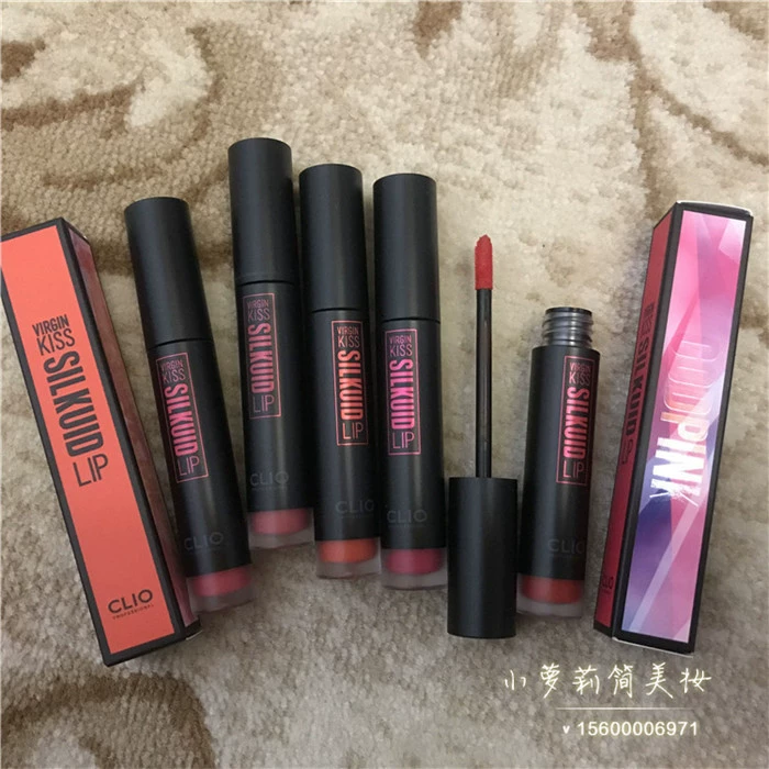 Nội 118 Hàn Quốc Cô gái Clio hôn trinh nữ hôn môi mờ môi bóng mờ môi bóng son bóng - Son bóng / Liquid Rouge