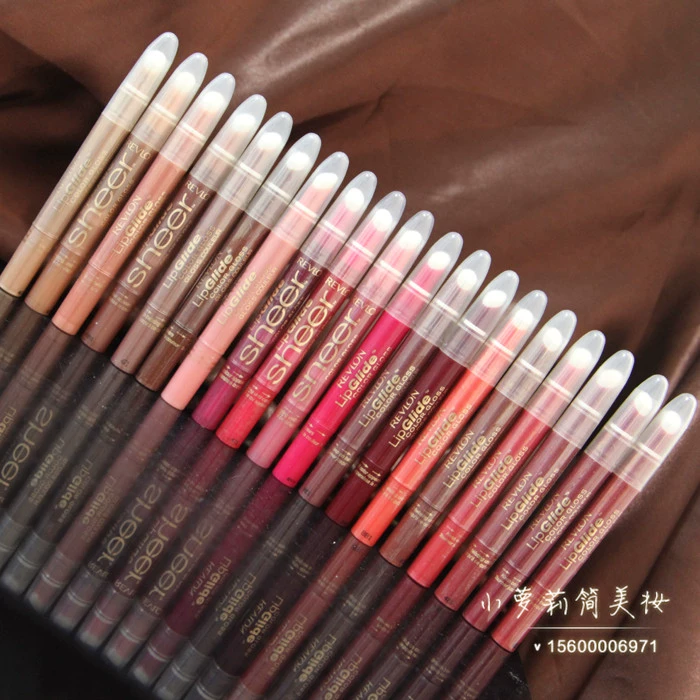 Nhắm mắt Bán Mỹ Revlon Revlon Silky Soft Lipstick Pencil Pumpkin Lipstick Lip Gloss Lip Gloss 	son bóng nội địa trung	