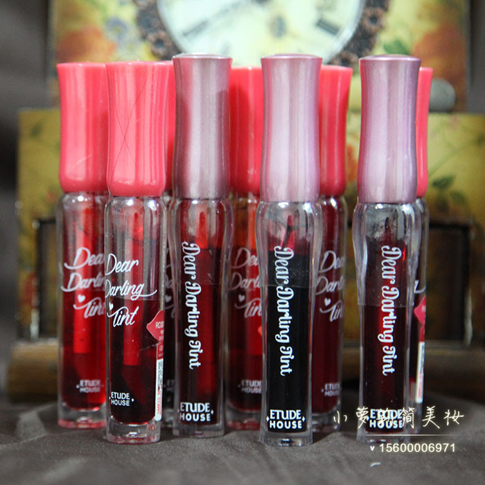 Hàn Quốc Etude House Môi Liquid Intimate Lip Gloss Lasting Moisturising No Decolorization Lip Gloss Lip Glaze 	son bóng l.a color	