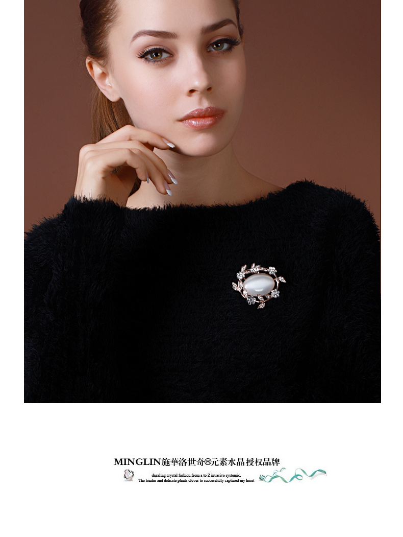 Broche femme en Nacre - Ref 1171998 Image 9