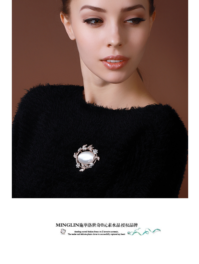 Broche femme en Nacre - Ref 1171998 Image 11