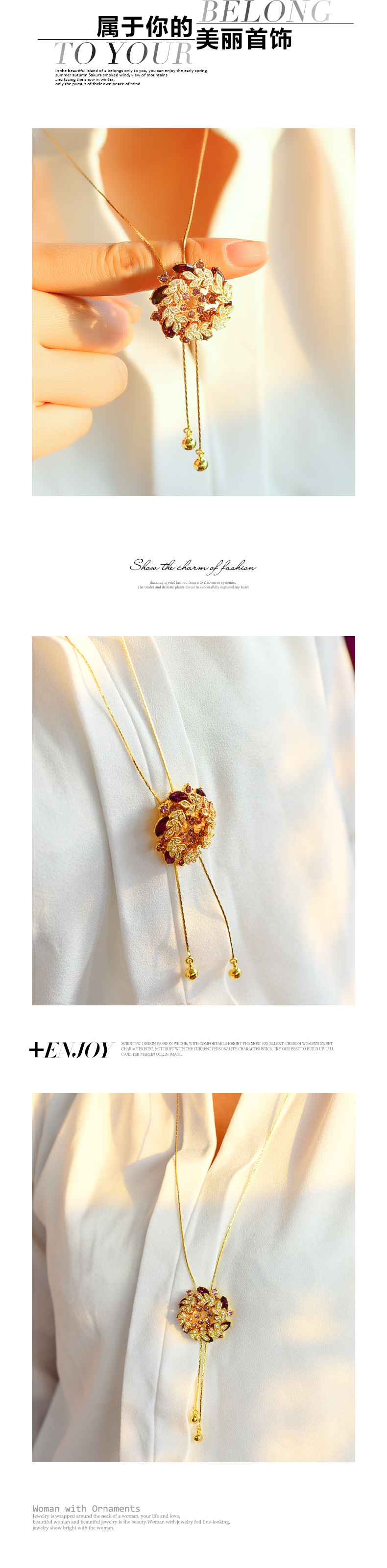 Broche femme en cristal autrichien - Ref 1187758 Image 11