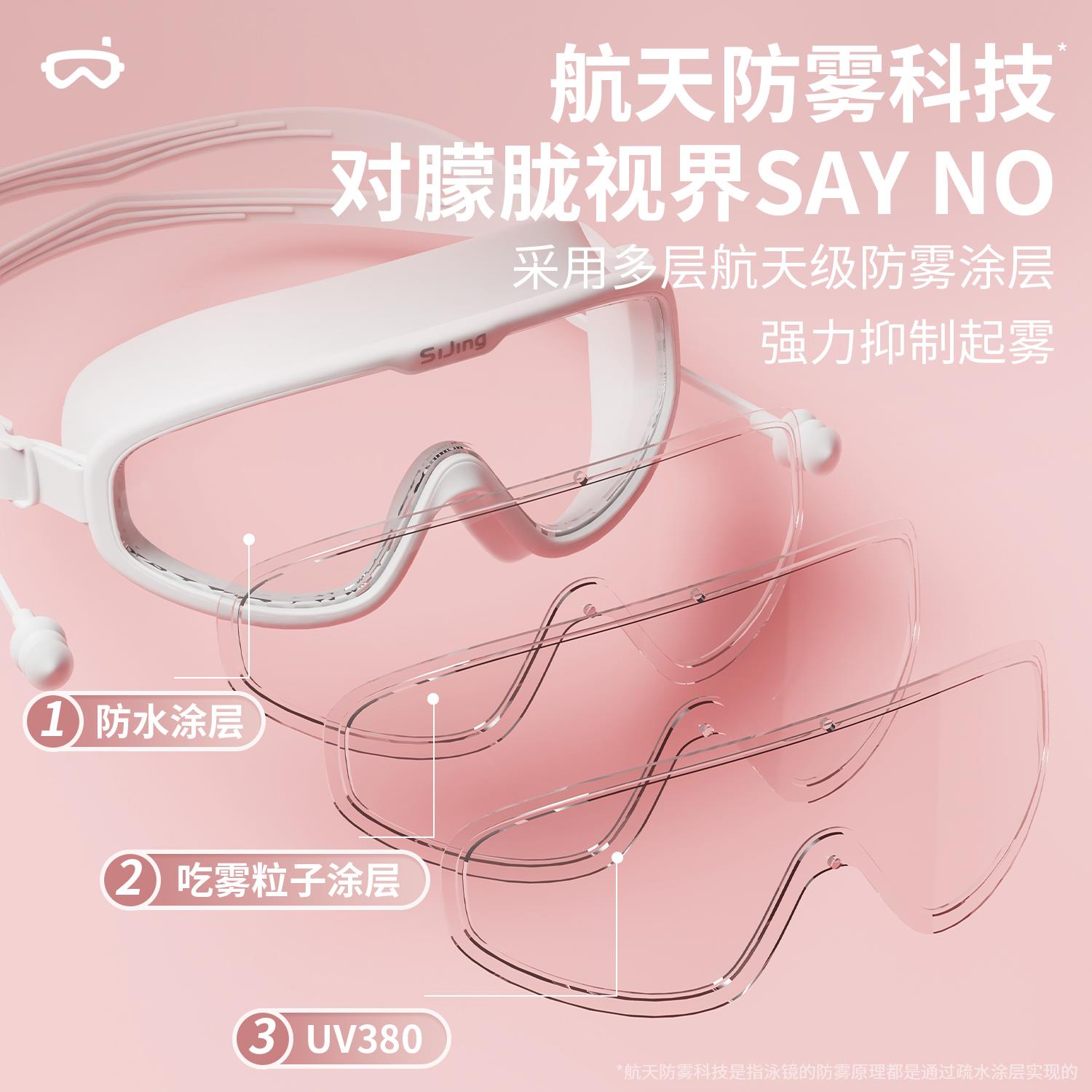 揭秘儿童专属泳镜：防雾高清大框设计