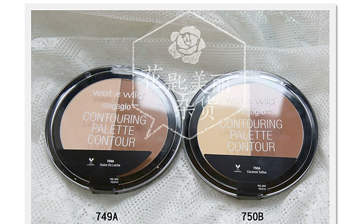 US Wet N Wild ướt và hoang dã WNW hai màu dung lượng cao sửa chữa đĩa bóng mặt nhỏ sáng K chị