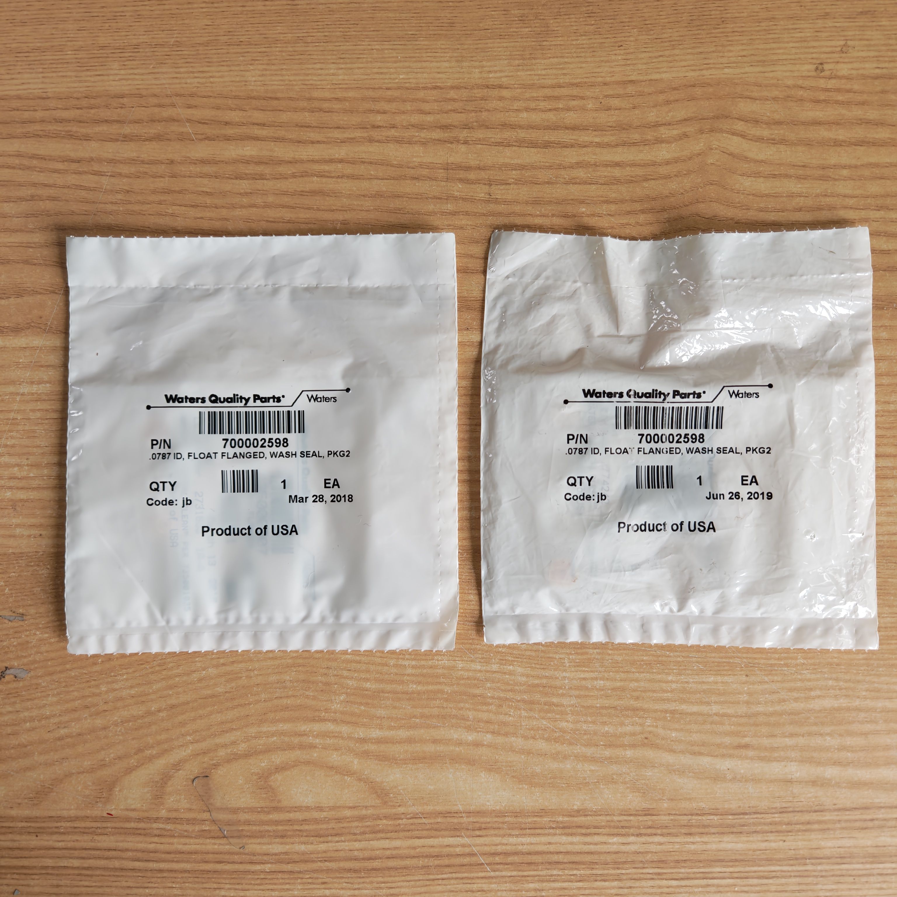 可票 700002598原装 洗针密封圈Seal Wash Seal, 2个每包