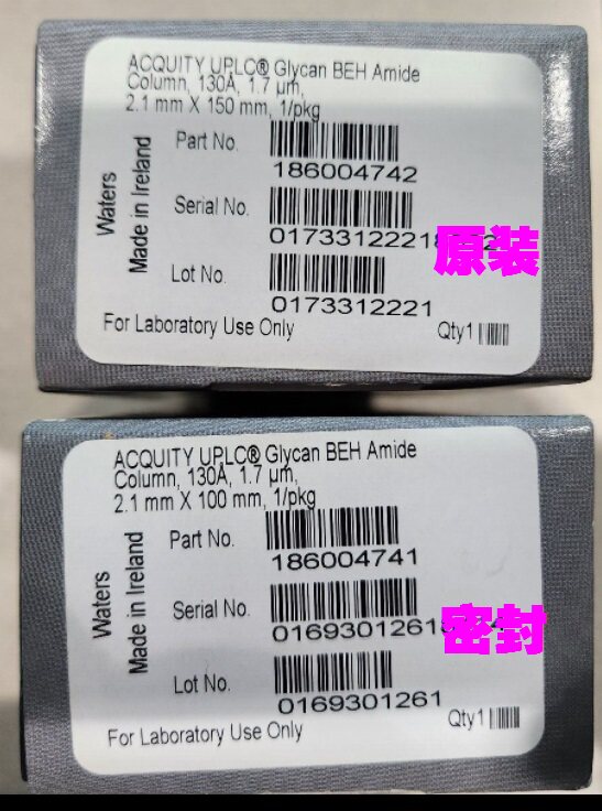 waters糖基糖肽UPLC BEH Glycan Amide色谱柱186004741 186004742