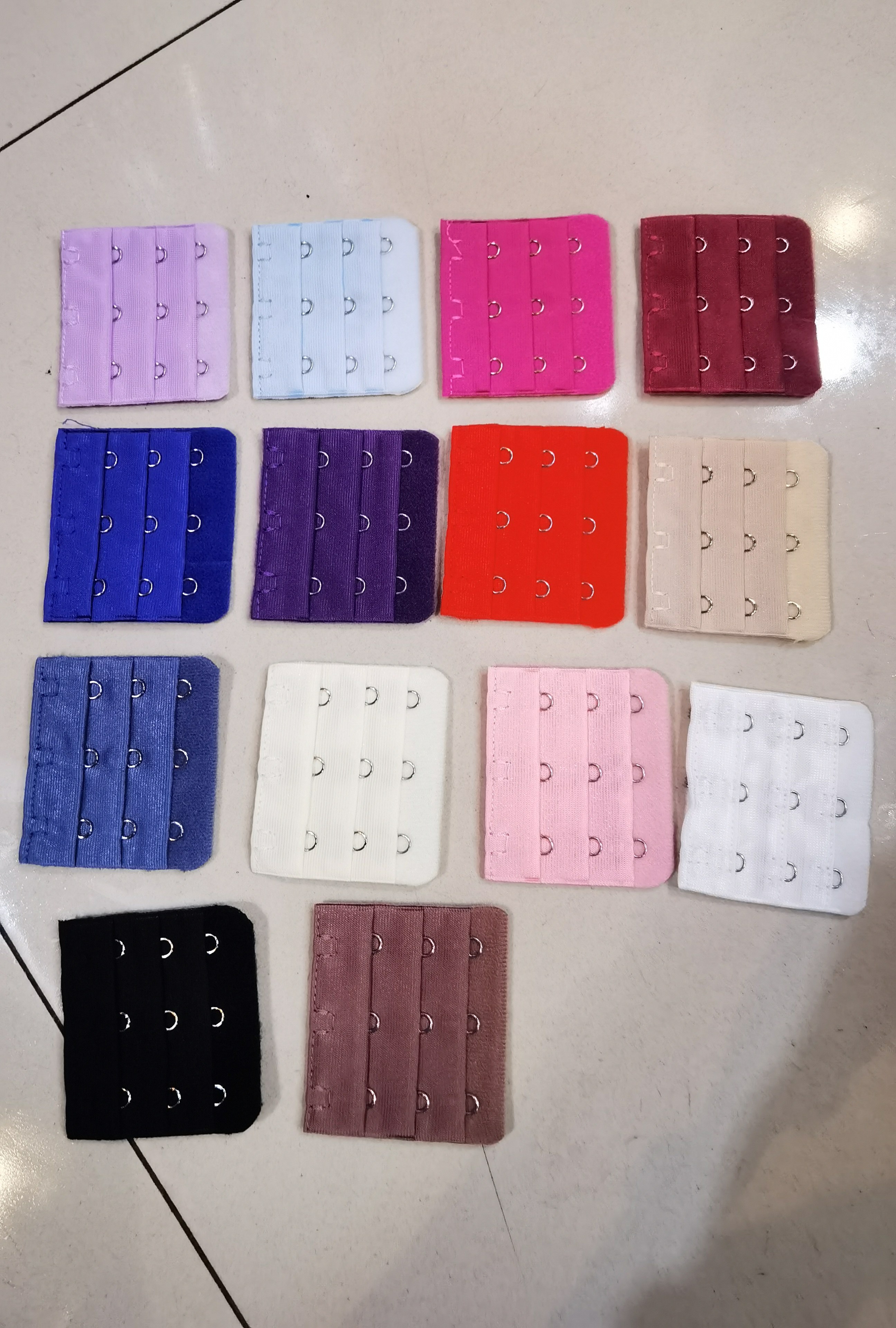 Lingerie lengthening buckle extended buckle 4-row with female bra adjustment Bra Adjusted Bra Rear Back Button three rows of three buttons