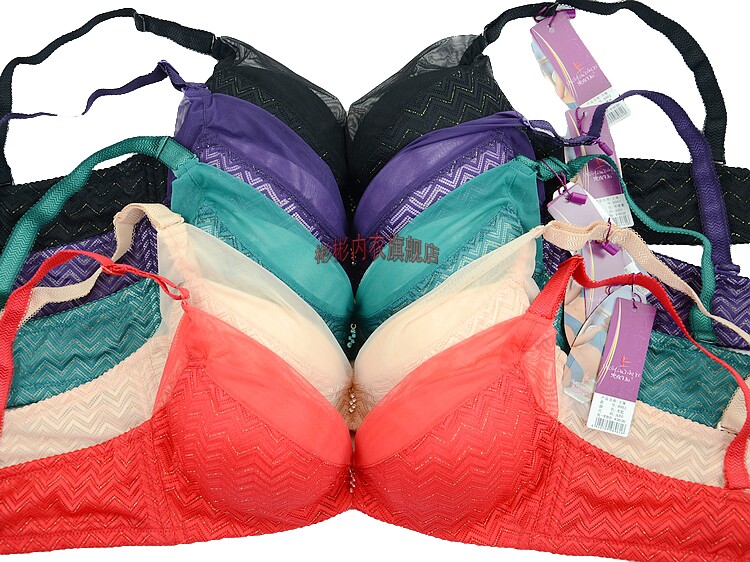 Night in night 8961 No steel ring A cup special thick flat breasted small chest not empty cup breathable poly to continue 960 bra