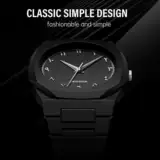 Мужские часы, водонепроницаемые пластиковые кварцевые женские часы, изысканный стиль, мужской стиль
