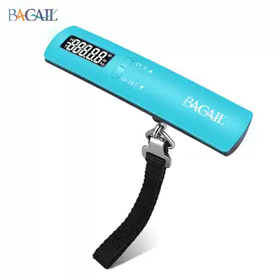 Bagail electronic scale portable smart small portable high precision 50kg battery wireless small travel luggage scale