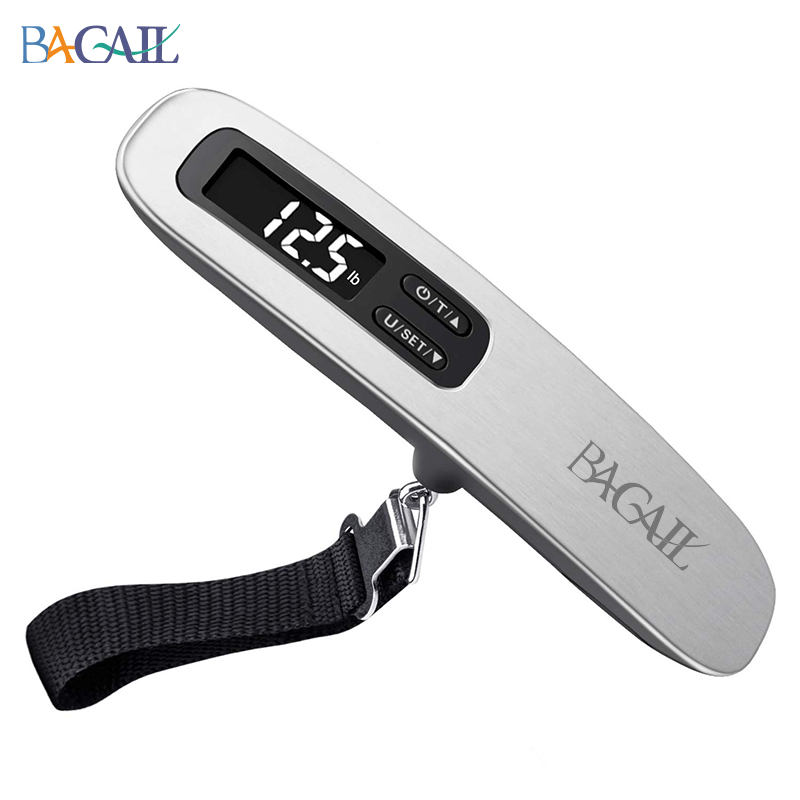 Bagail Electronic Scale Handheld Smart Mini Portable High Precision 50kg Express Wireless Small Travel Luggage Scale