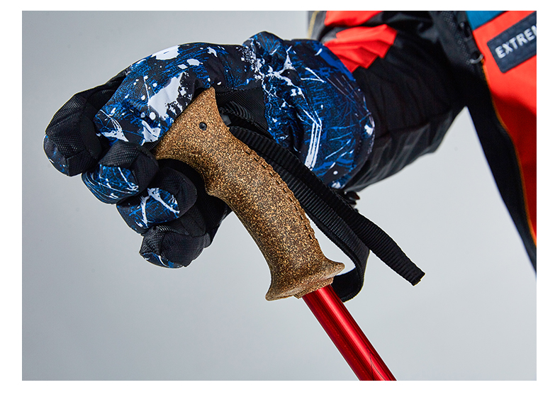 Bagail Mỹ du lịch ngoài trời leo núi thiết bị siêu nhẹ và bền có thể thu vào leo núi di động stick trekking cực 	gậy chống inox cho người già	