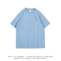 [Короткий рукав] Синий бумажный самолетик от смога