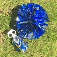 Детский двойной пальцем вычет (синий и серебро)