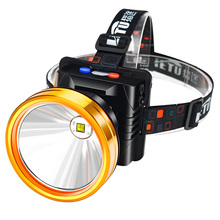 头戴式感应头灯LED强光充电超亮远射