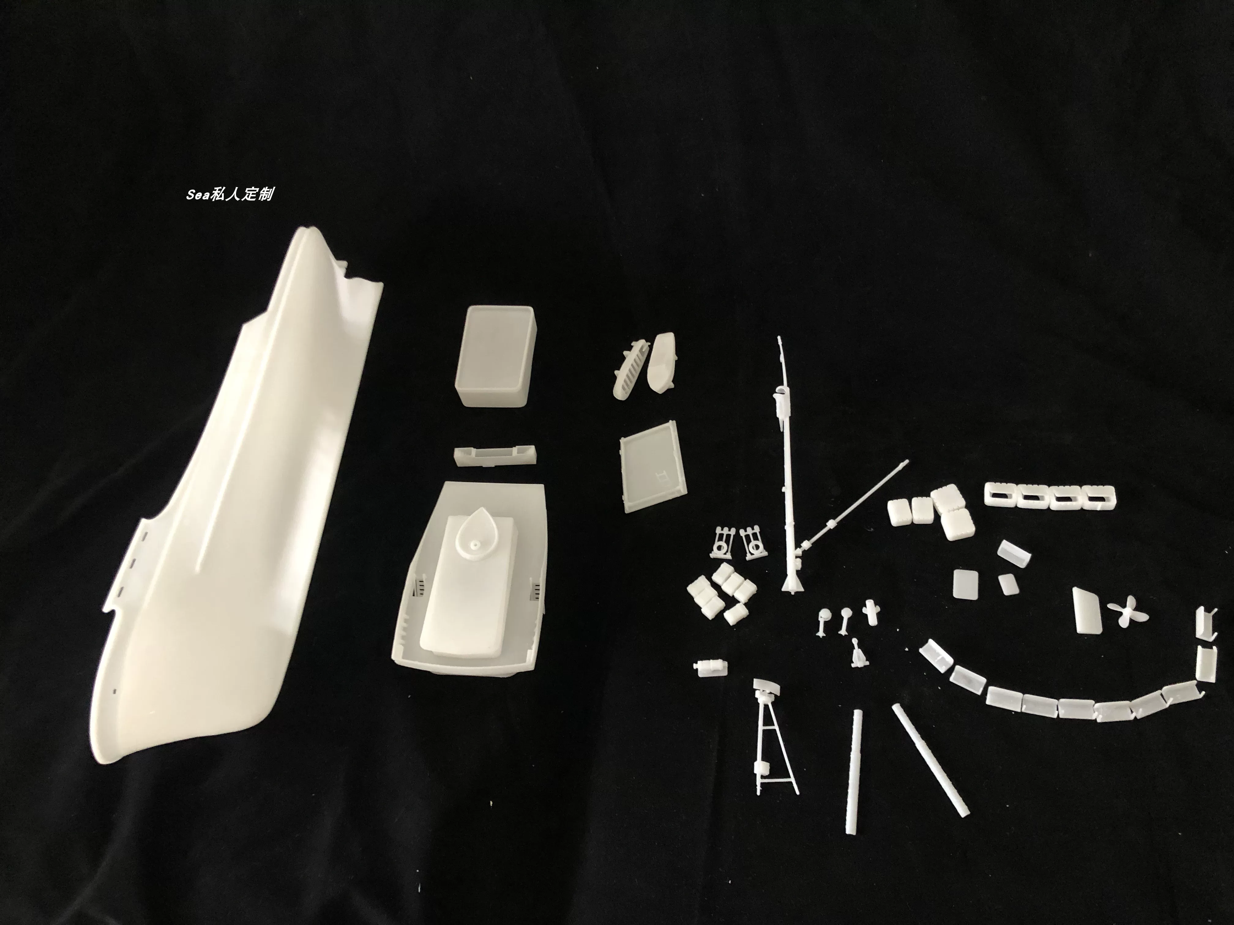 Рыболовная лодка Золотая тунца Лакэс RC дрэг корабль сборка RC Lucas рыболовная лодка 1/48