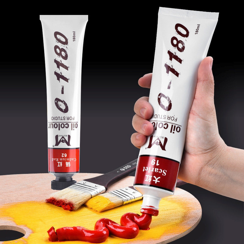 Oil paints Smith Barney 1180 tube 180ml (Dapeng oil painting with the same type of paint) oil paints large capacity professional beginners adult painting art oil painting single paint