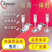 Nanshan ceiling artifact integrated nail fire nail tube card nail bubble nail gun double base medicine m6 nail manufacturer