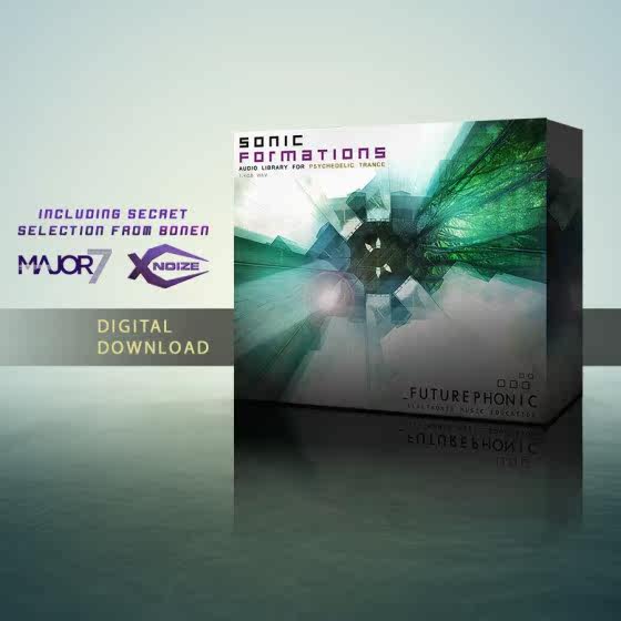 Trance 素材包 Futurephonic Sonic Formations Audio Library