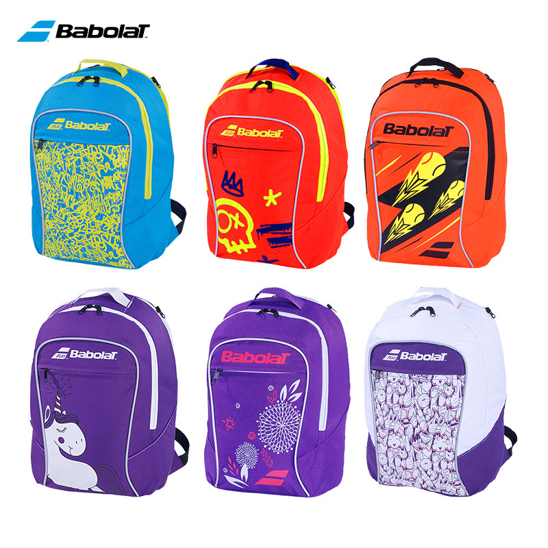 Babolat 100 Paoli Children's tennis bag Teenagers Large Capacity Double Shoulder Bag 100 Baolu Sport Tennis Shoulder Bag