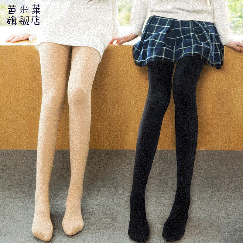 Mùa xuân và mùa thu vớ womens mùa thu ngay cả những thư viện đáy quần pantyhose mỏng giữa dày chống móc lụa mùa thu / mùa đông vớ ghép nối.