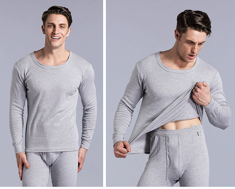 Quần áo cotton nam mùa thu áo một mảnh đồ lót nhiệt đáy quần trung niên dày mùa thu và mùa đông mẫu quần áo cotton mùa thu nam áo giữ nhiệt nữ lót lông