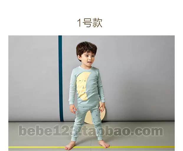 Unifriend Hàn Quốc bộ đồ lót trẻ em đích thực bộ quần áo cotton bé trai và bé gái mỏng vừa vặn đồ lót cho bé gái tuổi dậy thì