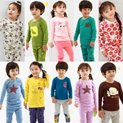 Quần áo trẻ em Quần áo trẻ em cotton nam và nữ quần áo mùa thu 2-3-4-5-6 tuổi Trẻ em quần áo bó sát 13-14 tuổi