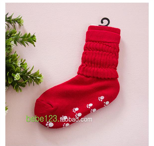 Trẻ em vớ cotton mùa xuân và mùa thu và mùa đông bé trai và bé gái vớ cotton 1-3-5-7-9-12 tuổi trong vớ trẻ em lớn quần vớ