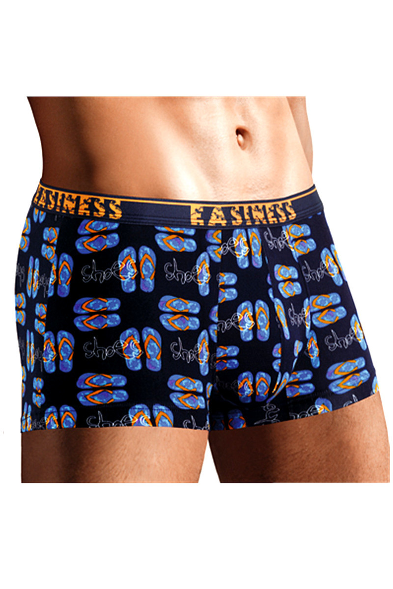 Yizhishe 8812 Quần bò bằng sợi tre U-Convex Quần Boxer Quần nam Quần lót Nam quần lót nữ đẹp