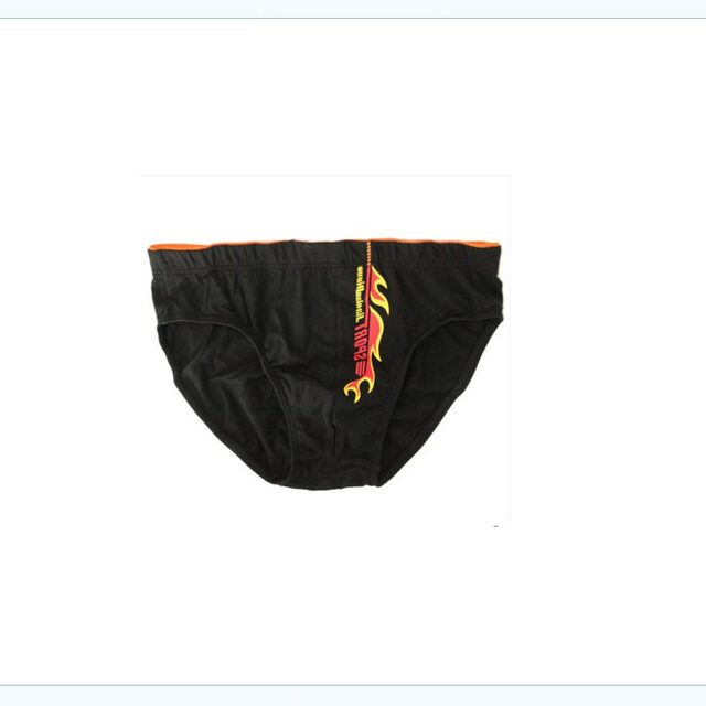Stretch cotton printed youth fashion lycra briefs