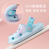 Дисней, детские летние мультяшные нескользящие тапочки для принцессы, «Холодное сердце», мягкая подошва