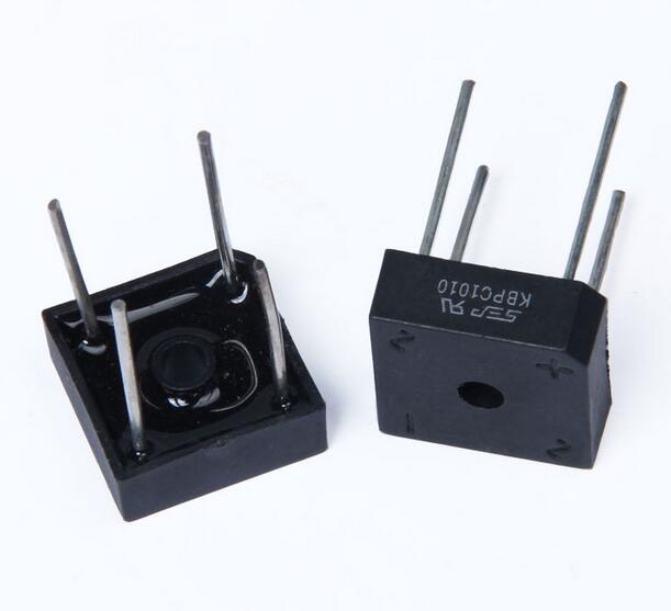 Bridge stack KBPC1010 10A 1000V Pressure-resistant commutating bridge stack